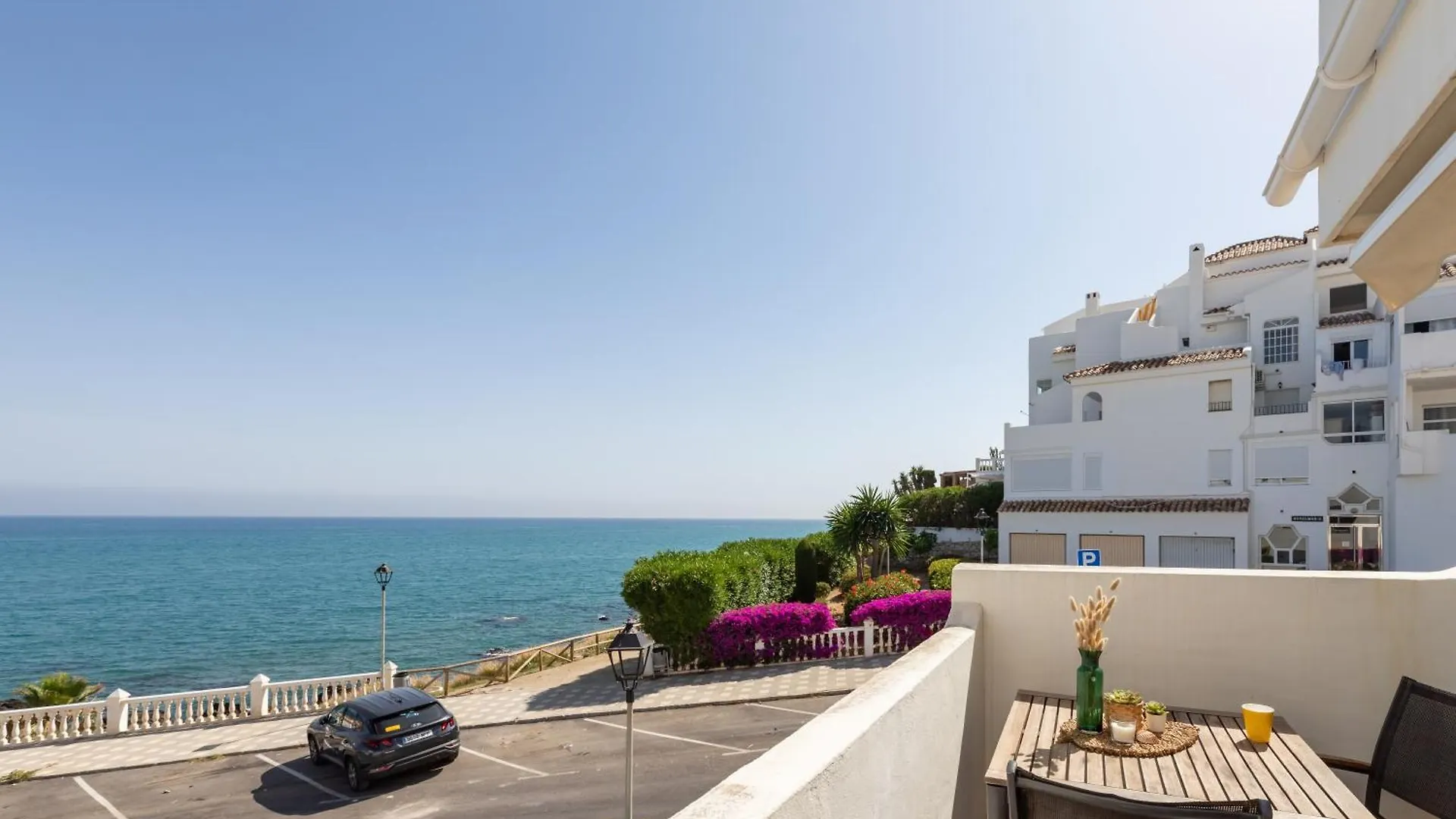 Vb Beachfront 2Bdr Duplex With Bbq Benalmadena Apartment
